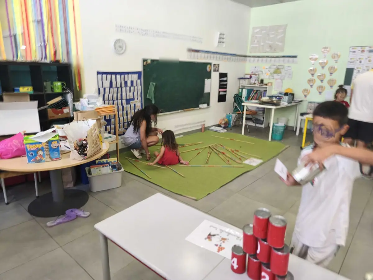 Jeux et stands de la kermesse de l'APE S'Espéri
