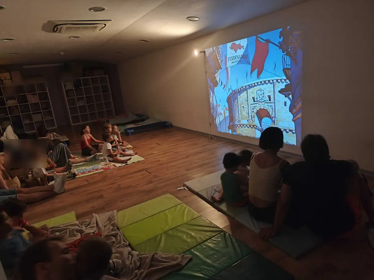 Soirée cinéma en plein air organisée par l'APE S'Espéri